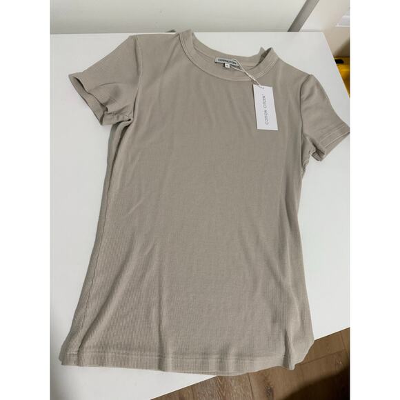 $90 New Cotton Citizen Verona Tee - Off White - Small - Picture 5 of 9